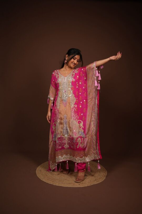 Rose Elegance Kaftan